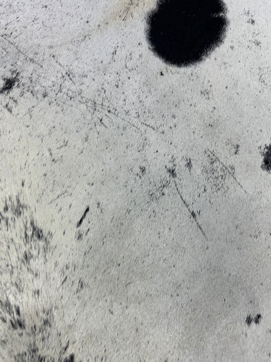 Spotted Dark Chocolate Brown Cowhide Rug Size: 8 ft x 7 ft D-049