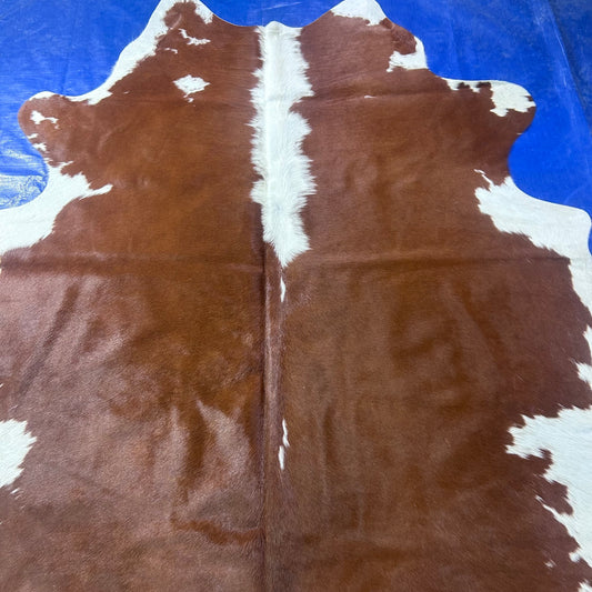 Hereford Cowhide Rug Size: 6.5x6.5 feet J-036