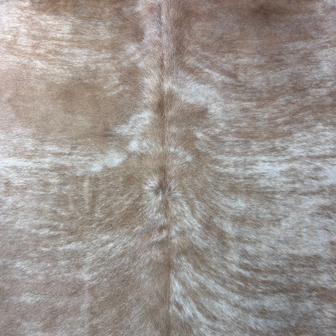 Beige Brindle Cowhide Rug Size: 8.2x7.2 feet J-038