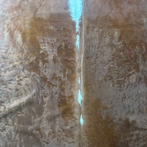 Hereford Cowhide Rug Size: 8x7.2 feet J-056