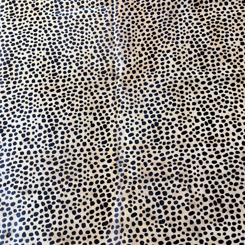 Cheetah Print Cowhide Rug Size: 7.5x6 feet Z-364