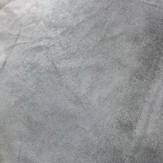Natural Grey Cowhide Rug Size: 7.5x7 feet Y-066