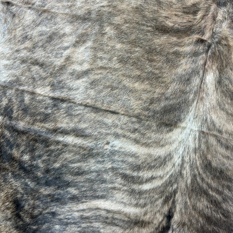 Medium Brindle Cowhide Rug (39 sq ft) Size: 7x6 feet Colombia-55