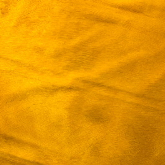 Dyed Solid Yellow (1 patch) Size: 7x6.5 feet D-615