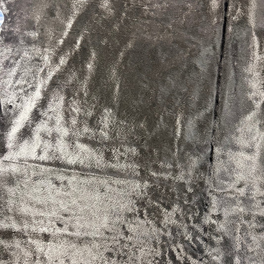 Dyed Black Cowhide Rug Size: 8x7.5 feet D-624