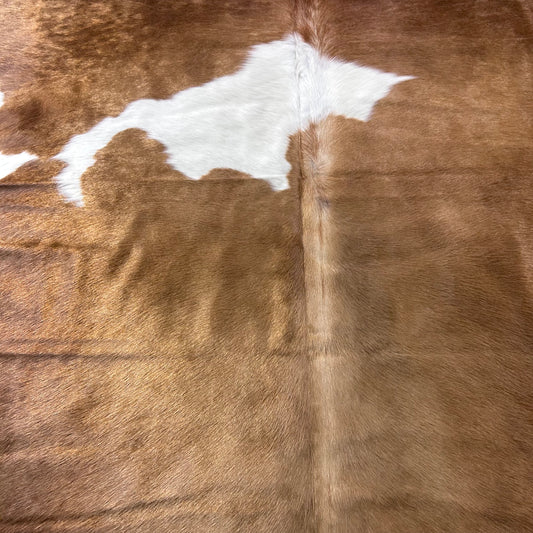 Hereford Cowhide Rug Size: 7x7 feet Colombia # 27