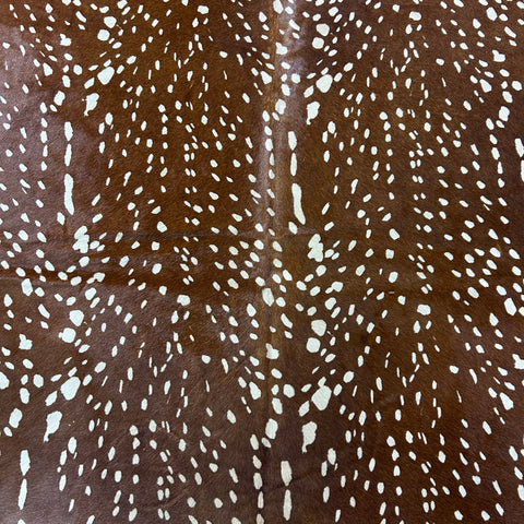 Axis Deer Print (Dark background) Size: 7x5.5 feet Y-161