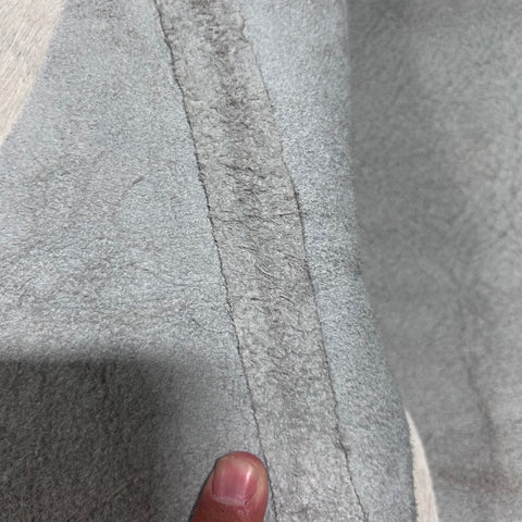 Zebra Cowhide Rug Size: 7x6.2 feet Y-085