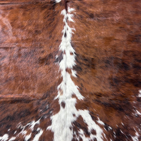 Tricolor Cowhide Rug Size: 7.2x6 feet Colombia-63