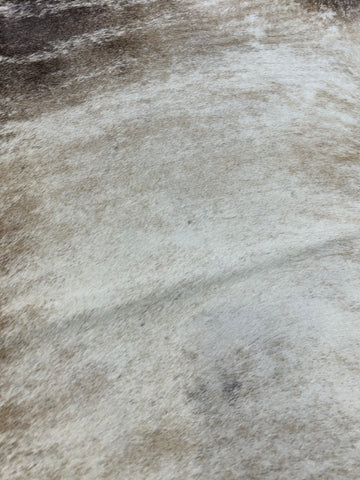 Gorgeous Light Brindle Cowhide Rug (patches) Size: 7.2x7 feet D-259