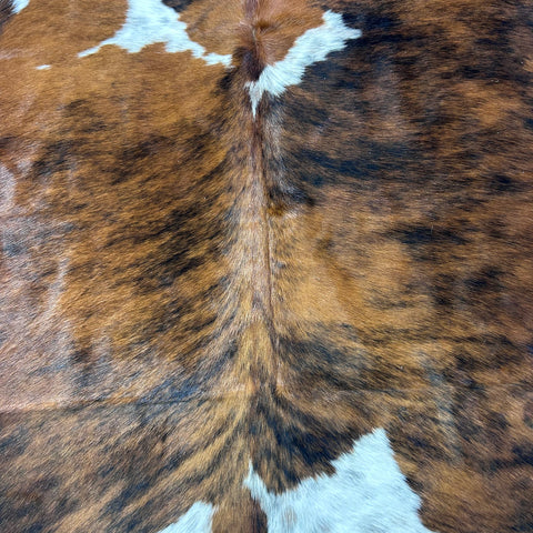 Tricolor Cowhide Rug (34.5 sq ft) Size: 7x6 feet Colombia-301