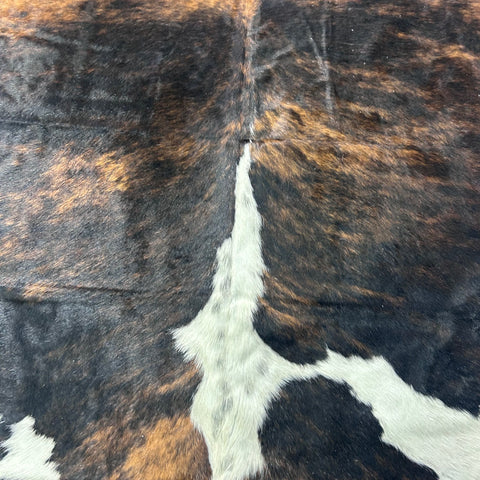 Tricolor Cowhide Rug (43.5 sq ft) Size: 8x6.5 feet Colombia-300