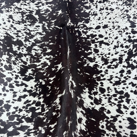 Salt & Pepper Printed Black and White Cowhide Rug Size: 7x5.5 feet Z-082