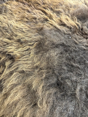 BISON SKIN HUGE AND GORGEOUS! Size: 9x7 feet #3