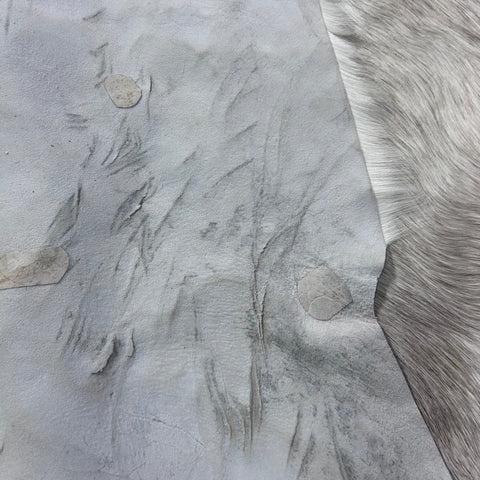 White Blesbok Skin - Deer Leather Rug Deer skin for wallets, hand bags, deer floor rug - Blesbok Hide White Blesbok Antelope Skin