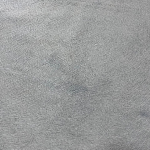 Natural Solid Ivory Cowhide Rug (short hair) Size: 7.5x6.5 feet Y-091