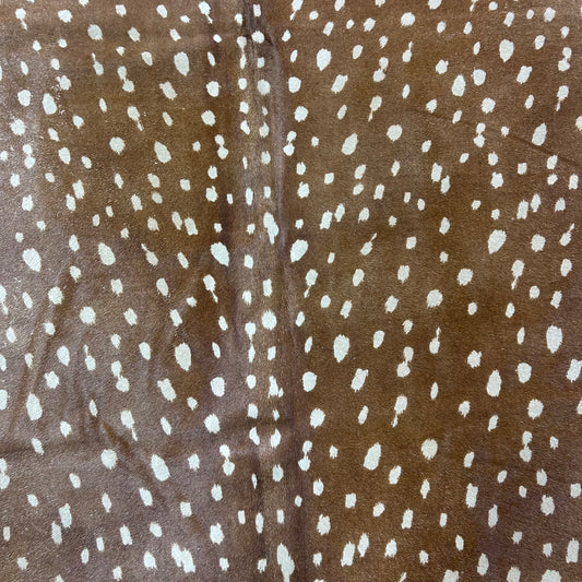 Axis Deer Cowhide Rug Size: 7x6.2 feet Y-111