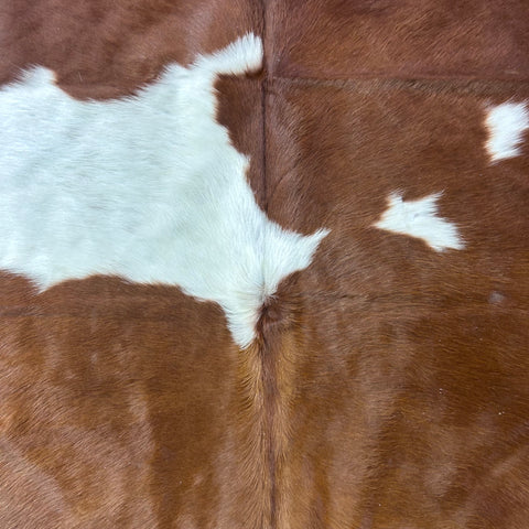 Hereford Cowhide Rug (34 sqft) Size: 7x6.5 feet Colombia-16