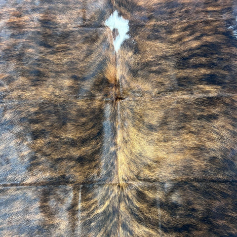 Tricolor Cowhide Rug (38 sq ft) Size: 7x7 feet Colombia-99