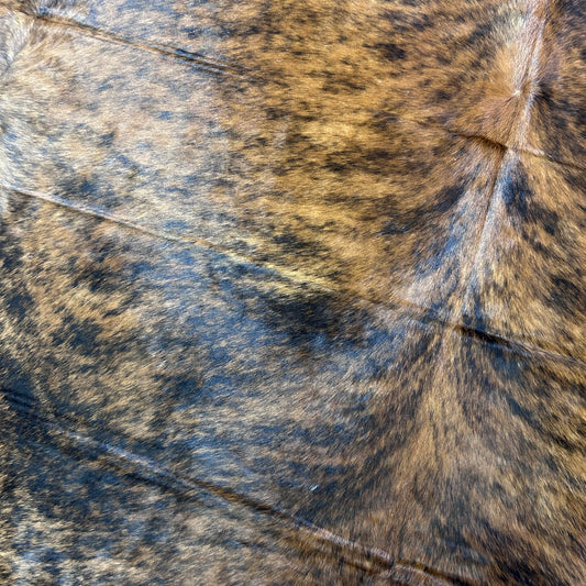 Brindle Cowhide Rug (44 sq ft) Size: 8x7 feet Colombia-21