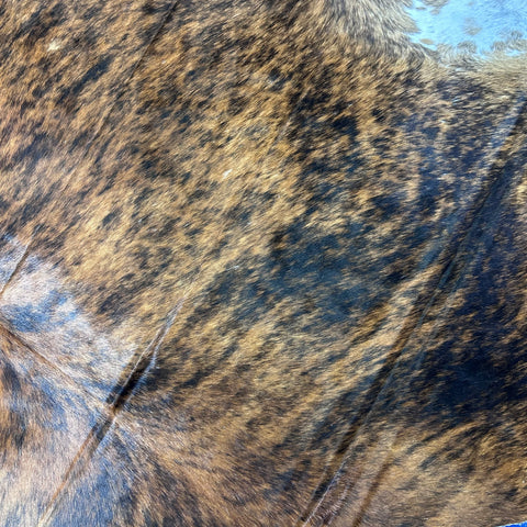 Brindle Cowhide Rug (44 sq ft) Size: 8x7 feet Colombia-21