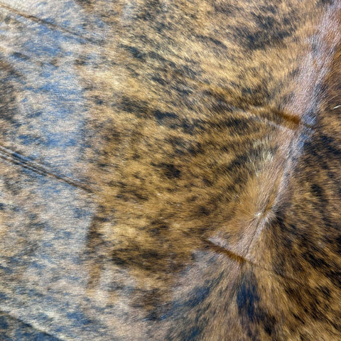 Brindle Cowhide Rug (44 sq ft) Size: 8x7 feet Colombia-21