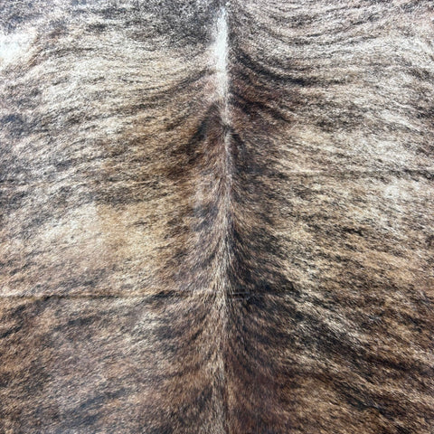 Brindle Cowhide Rug (38 sq ft) Size: 7x6.7 feet Colombia-23