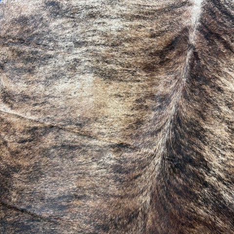 Brindle Cowhide Rug (38 sq ft) Size: 7x6.7 feet Colombia-23