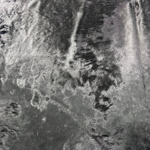 Dyed Black Cowhide Rug Size: 8x8 feet J-005