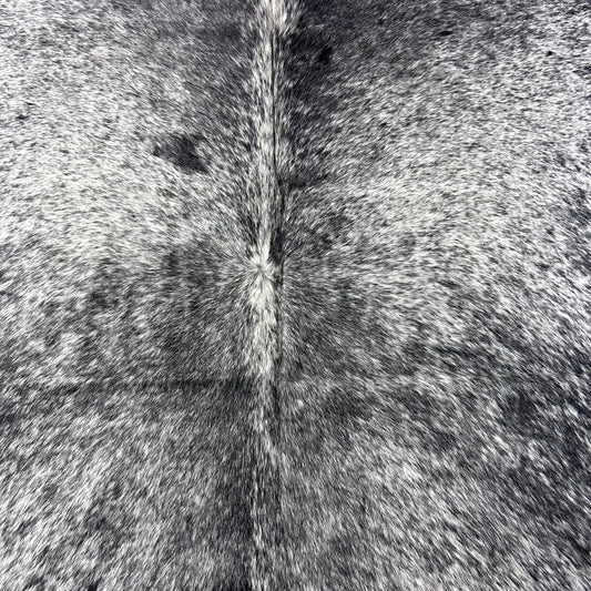 Salt & Pepper Black and White  Cowhide Rug (32.50 sq ft) Size: 7x6 feet Colombia-1