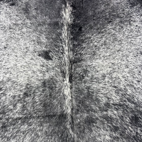 Salt & Pepper Black and White  Cowhide Rug (32.50 sq ft) Size: 7x6 feet Colombia-1