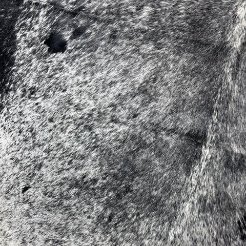 Salt & Pepper Black and White  Cowhide Rug (32.50 sq ft) Size: 7x6 feet Colombia-1