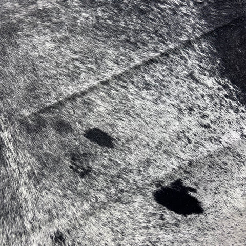 Salt & Pepper Black and White  Cowhide Rug (32.50 sq ft) Size: 7x6 feet Colombia-1