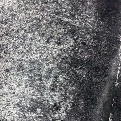 Salt & Pepper Black and White  Cowhide Rug (48 sq ft) Size: 7.7x7 feet Colombia-3