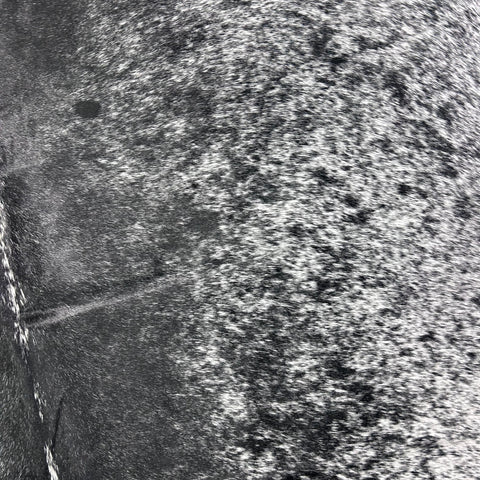 Salt & Pepper Black and White  Cowhide Rug (48 sq ft) Size: 7.7x7 feet Colombia-3