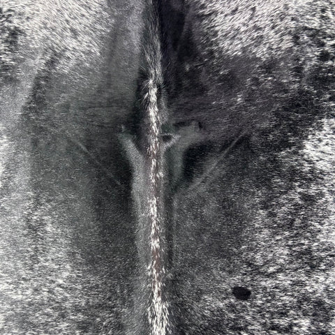 Salt & Pepper Black and White  Cowhide Rug (48 sq ft) Size: 7.7x7 feet Colombia-3