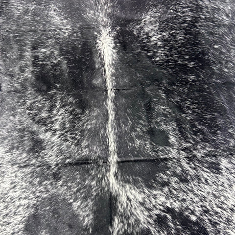 Salt & Pepper Black and White Cowhide Rug (39.75sq ft) Size: 7x7 feet Colombia-6