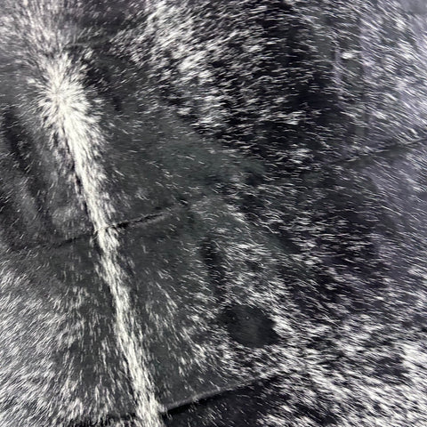 Salt & Pepper Black and White Cowhide Rug (39.75sq ft) Size: 7x7 feet Colombia-6