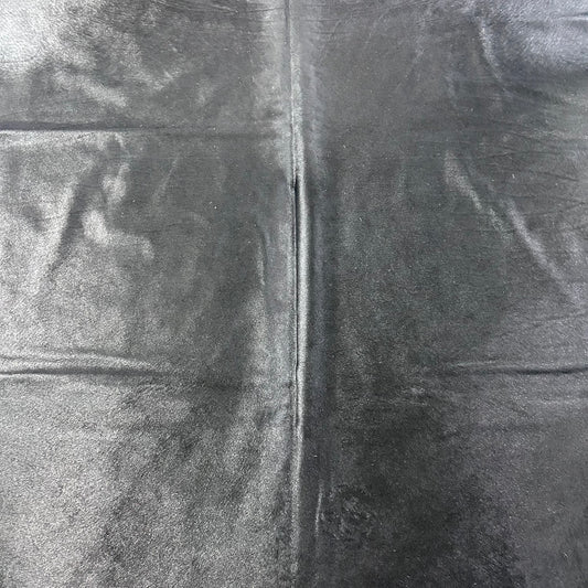 Dyed Black Cowhide Rug D-818