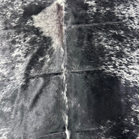 Salt & Pepper Black and White Cowhide Rug (51.50 sq ft) Size: 8x7.5 feet Colombia-70