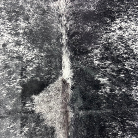 Salt & Pepper Black and White Cowhide Rug (51.50 sq ft) Size: 8x7.5 feet Colombia-70