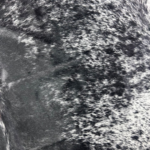 Salt & Pepper Black and White Cowhide Rug (51.50 sq ft) Size: 8x7.5 feet Colombia-70