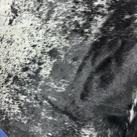 Salt & Pepper Black and White Cowhide Rug (51.50 sq ft) Size: 8x7.5 feet Colombia-70