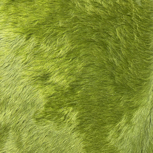 Dyed Green Cowhide Rug Size: 7x7 feet D-848