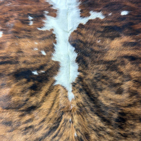 Tricolor Cowhide Rug (36.5 sq ft) Size: 7x6 feet Colombia-83