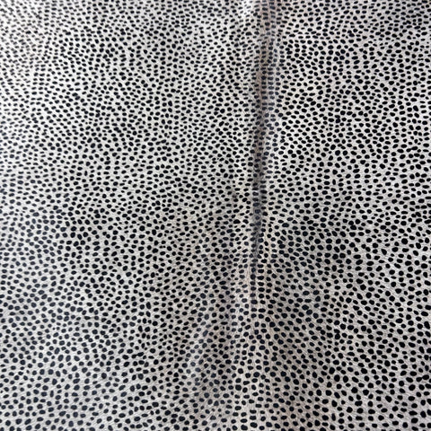 Cheetah on Light Grey Background Cowhide Rug Size: 7x6 feet Z-280