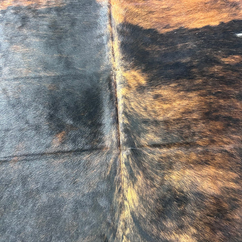 Tricolor Cowhide Rug (39.75 sq ft) Size: 7x6.7 feet Colombia-262