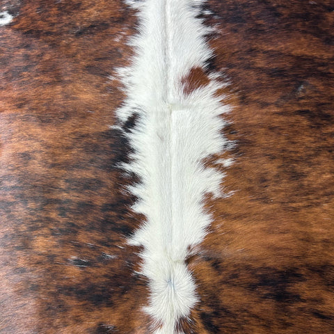 Tricolor Cowhide Rug (37 sq ft) Size: 7x6.5 feet Colombia-258