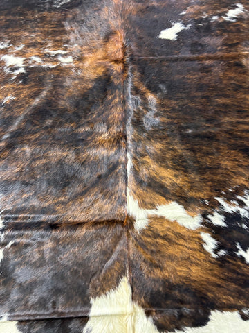 Beautiful Cowhide Rug Size: 8x7 feet D-375