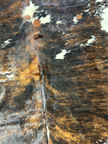 Beautiful Cowhide Rug Size: 8x7 feet D-375